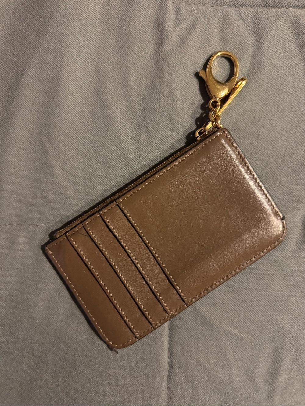 FENDI FF leather cardholder - Picture 4 of 4